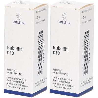 Rubellit D 10 Dilution 2x 2x20 ml