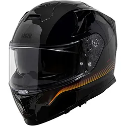 IXS Rapid 2.0 Graphic, Integralhelm - Schwarz/Dunkelgrau - S