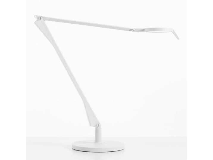 Aledin Tec LED-Tischleuchte, weiß - Kartell - Wohnzimmer - Design - Kunststoff - Mit Schirm