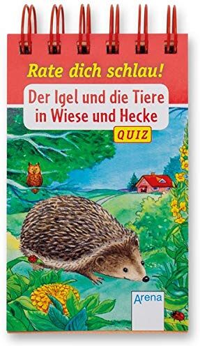 Friederun Reichenstetter - Der Igel und die Tiere in Wiese und Hecke: Rate dich schlau! Quiz - Preis vom 09.10.2026 07:28:09 h