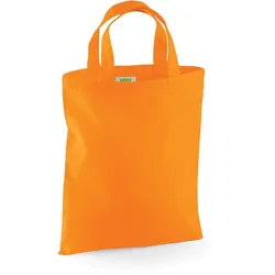 Westford Mill Mini Tragetasche Einkaufstasche W104 orange 26 x 32,5 cm