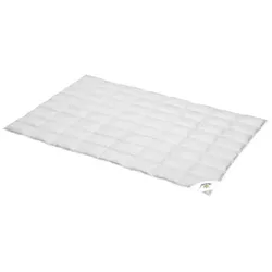 Fürstenhof Sommerbettdecke Charlotte 220 x 240 cm Baumwolle Weiß