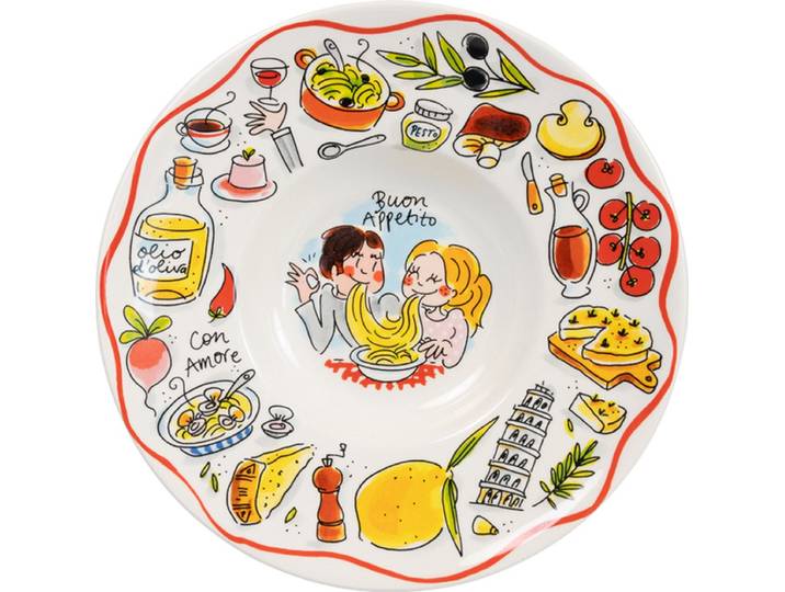 Blond Amsterdam\, Pasta: diep bord 24 cm Buon Appetito