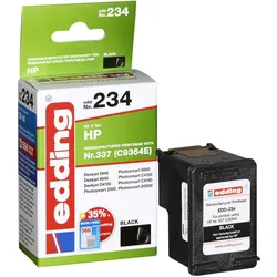 edding Druckerpatrone EDD-234 schwarz kompatibel zu HP 337 (CH9364EE)