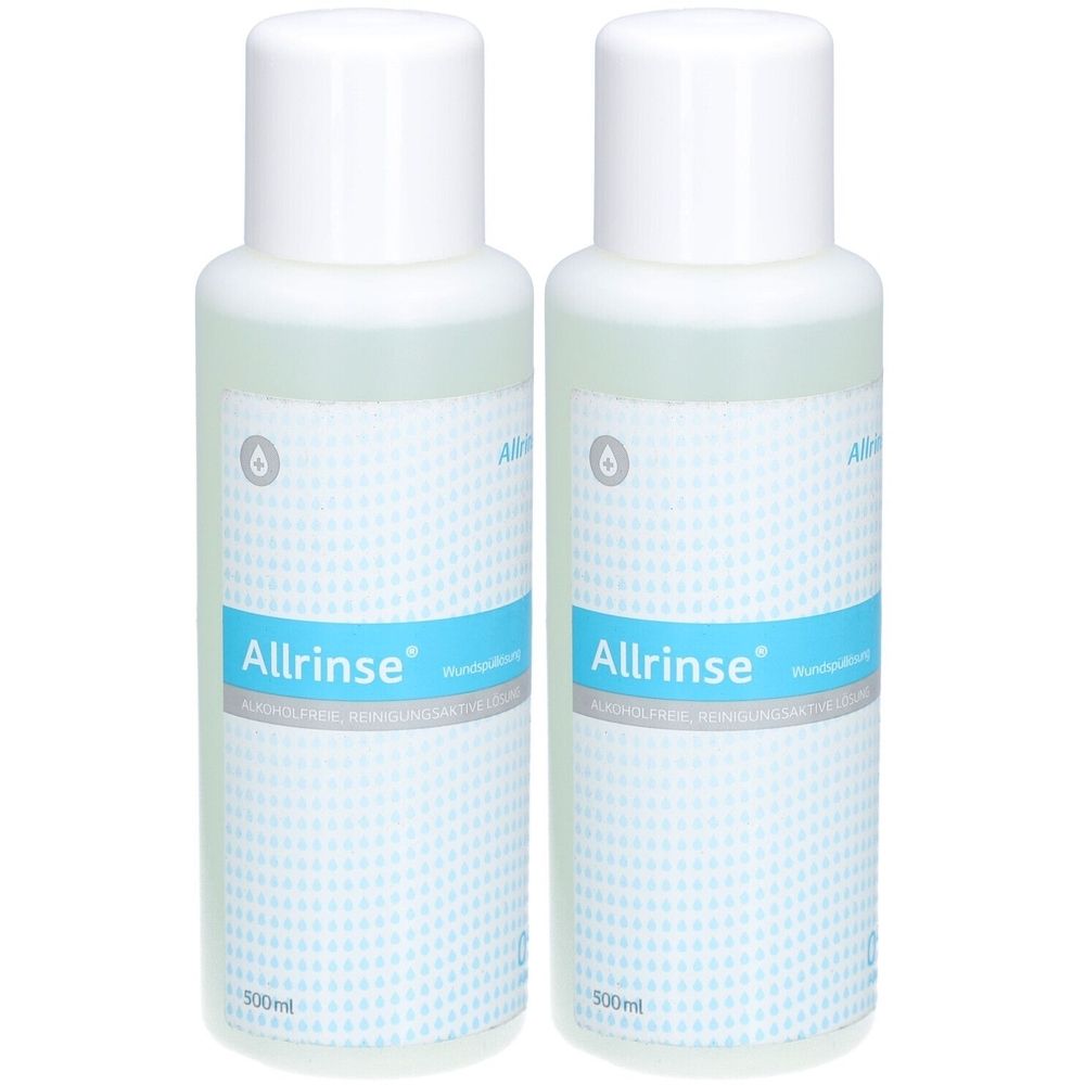 Allrinse Wundspüllösung 2x 2x500 ml Lösung