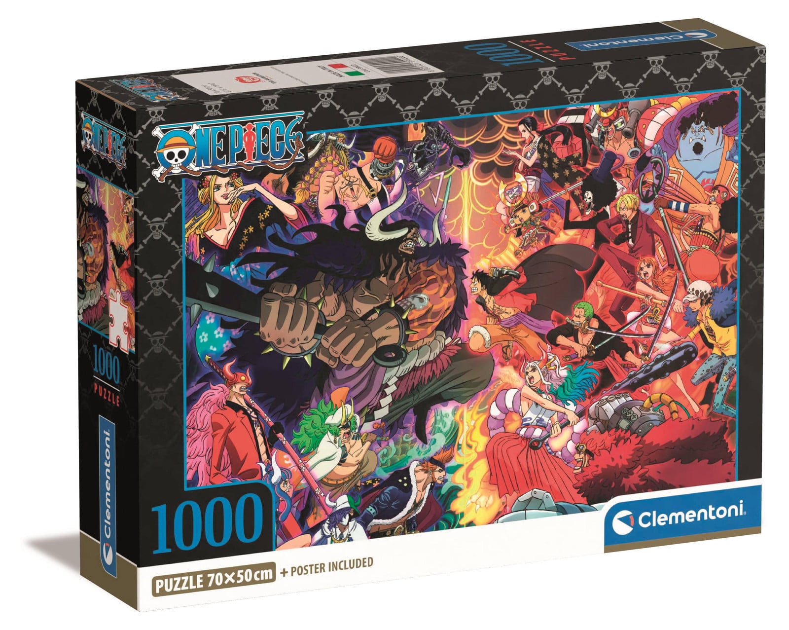 Clementoni Impossible One Piece Puzzel, 1000 stukjes, Animatiefilm