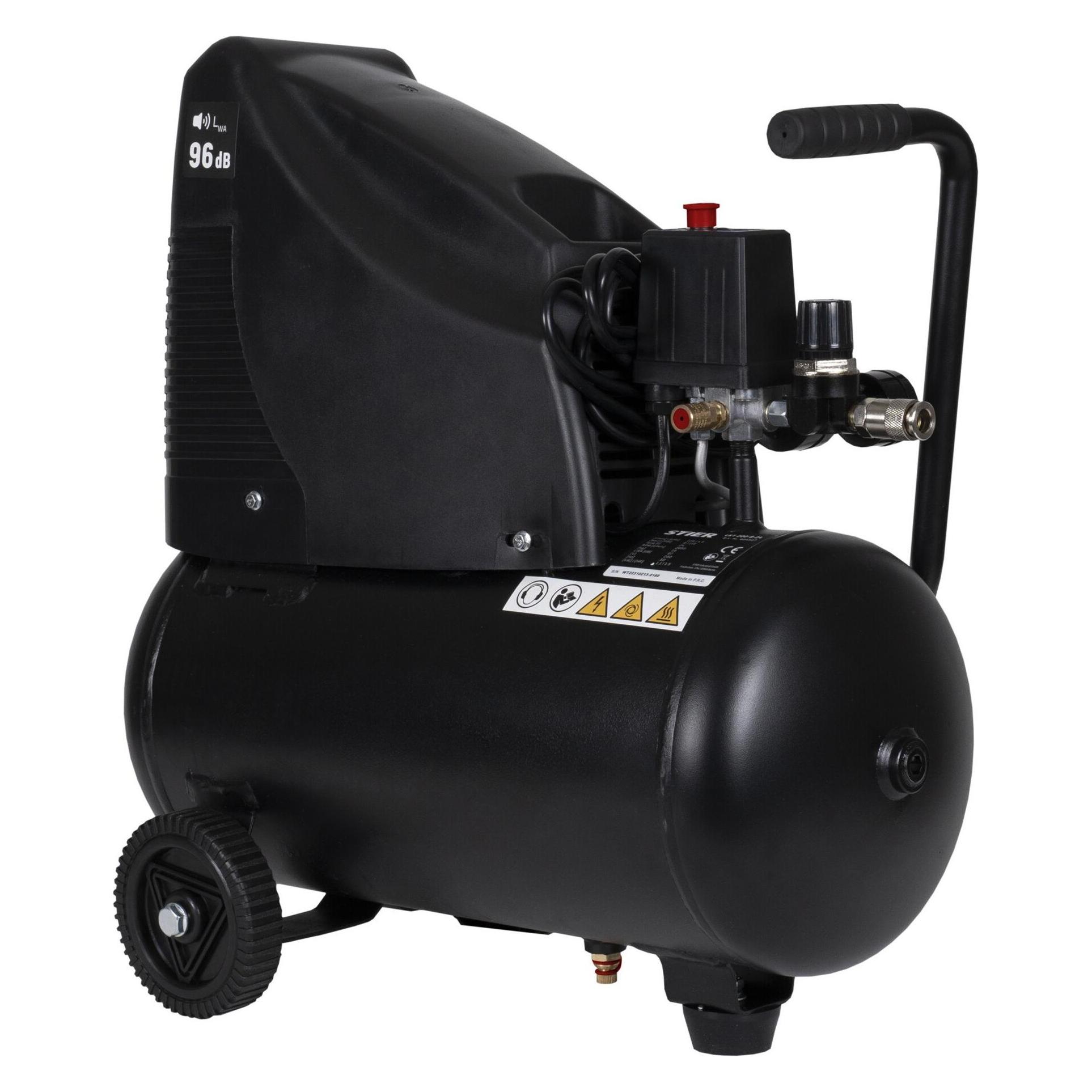 Stier Kompressor LKT 200-8-24, ölfrei (24 l, 8 Bar) (60738143)