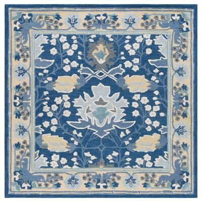 SAFAVIEH Handmade Earthly Treasure Boyana Traditional Wool Rug