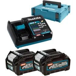 Makita, Werkzeugakku + Ladegerät, Power Source Kit (40 V)