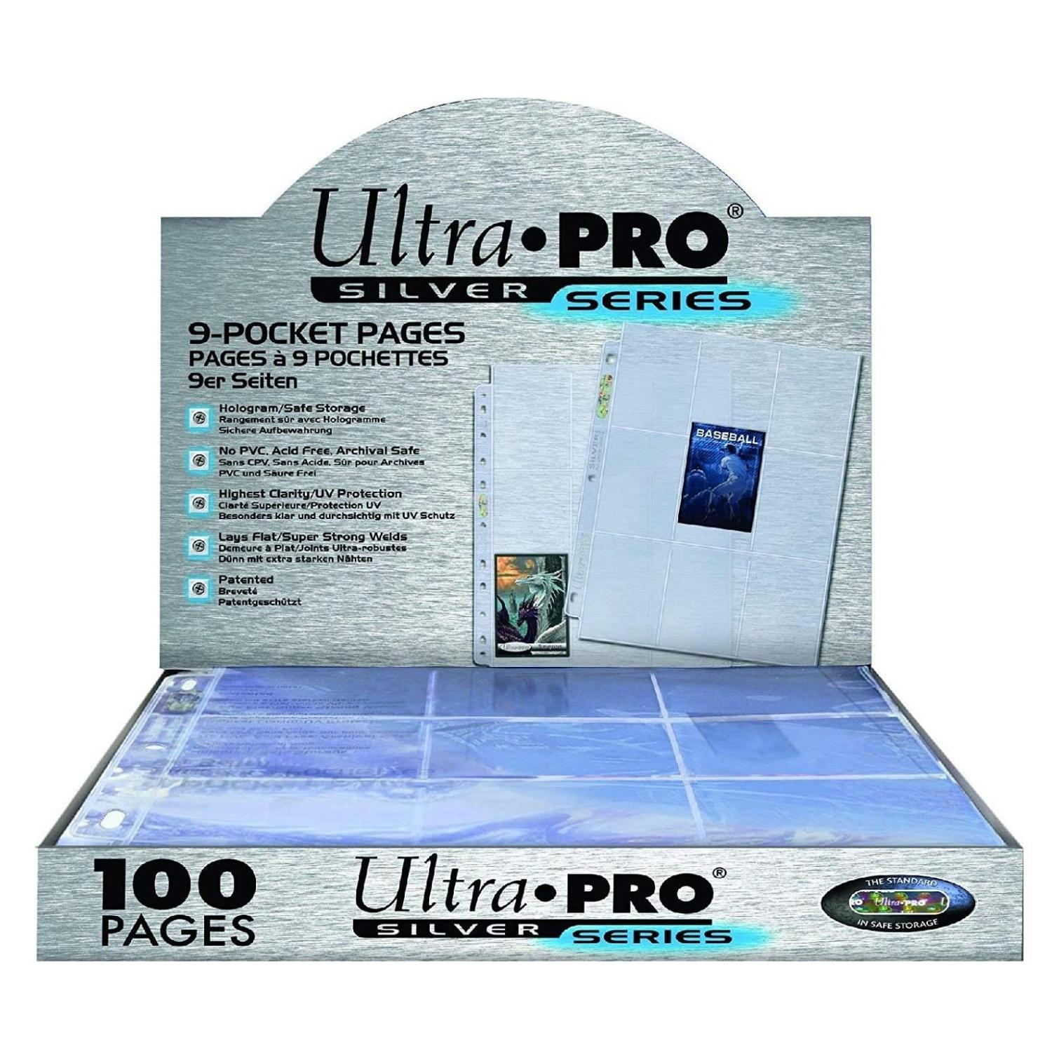 Ultra Pro Ordnerseiten 9 Pocket Pages (ULT81442-E)