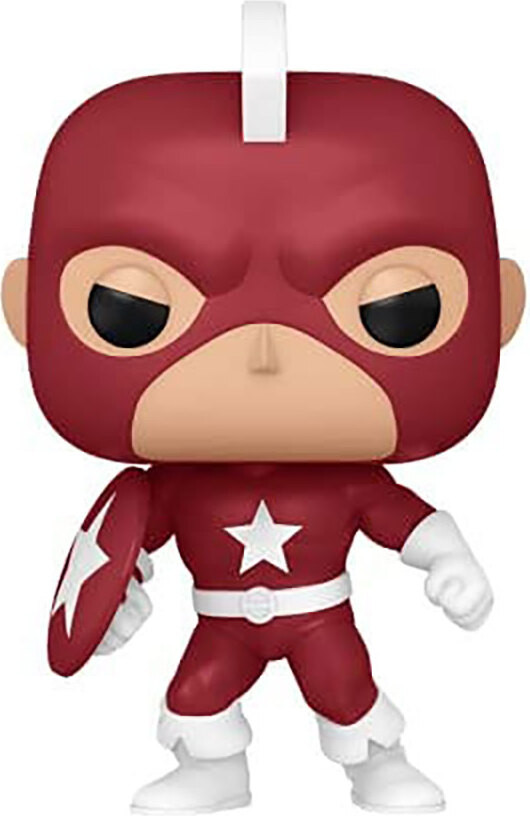 Funko Marvel Year of the Spider POP! Vinyl Figuur Red Guardian, 9 cm