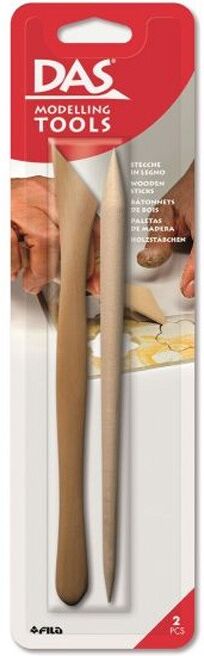 Blister 2 outils de modelage en bois - DAS