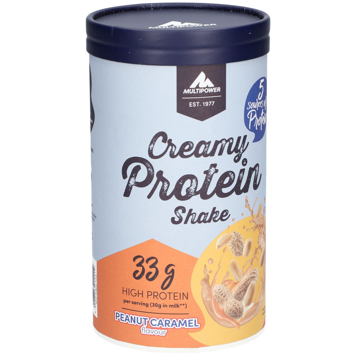 Multipower Creamy Protein Shake Erdnuss Karamel 420 g Pulver