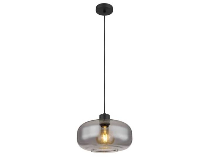 Globo Pendelleuchte schwarz Giuseppe Rauchglas - 15566H