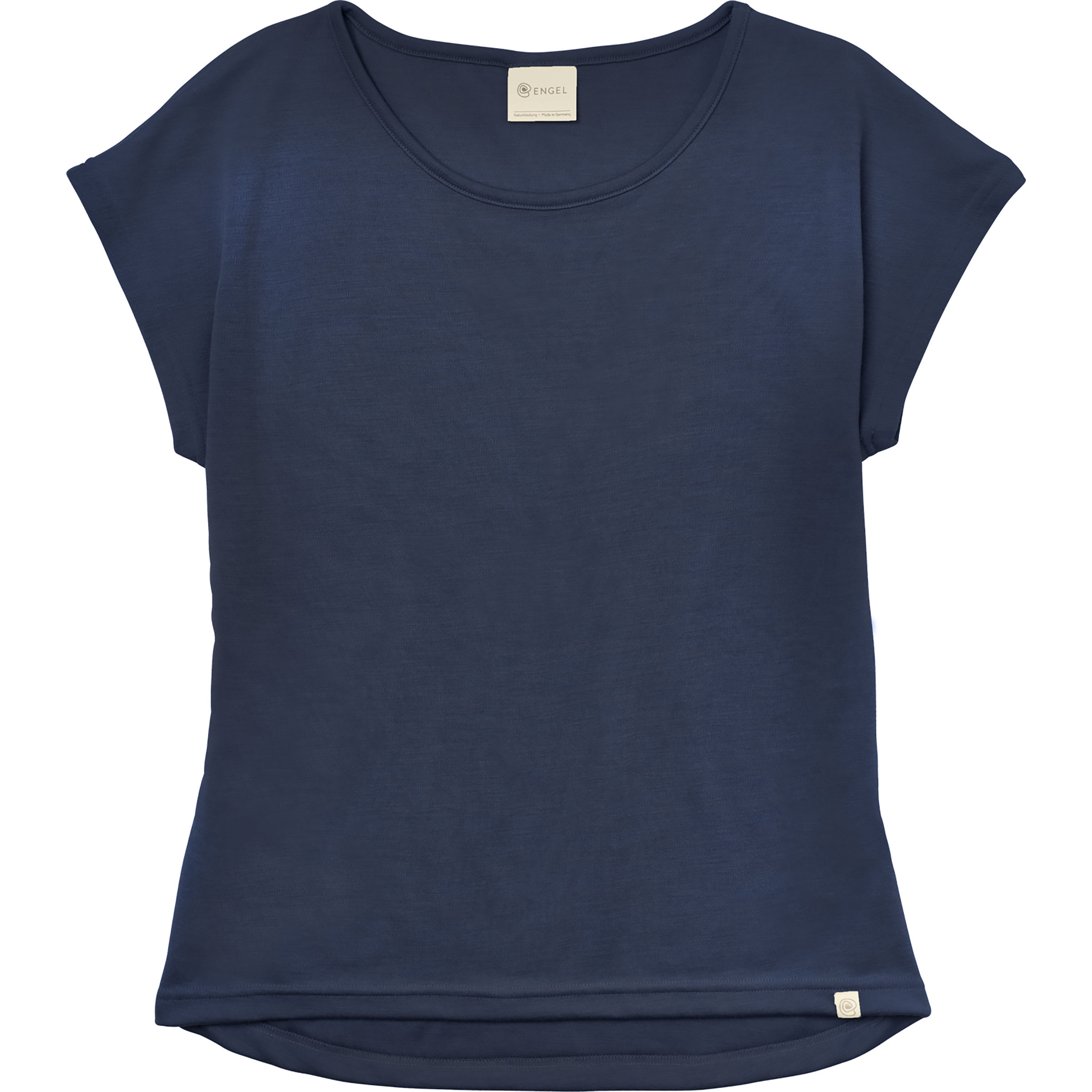 Engel Damen T-Shirts blau Größe M Lifestyle Schnell trocknend Merinowolle
