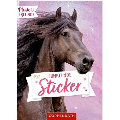 Funkelnde Sticker (Pferdefreunde)