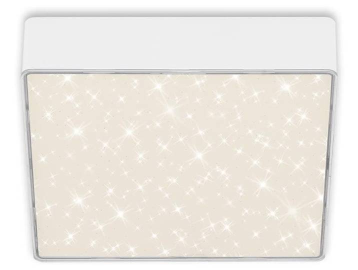 BRILONER - LED Deckenlampe mit Sternendekor, LED Deckenleuchte rahmenlos, Aufbau