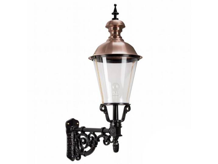 Wandlamp nostalgisch Amsterdam antraciet KS Verlichting - 1215