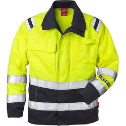 Multinorm Bundjacke "4175 ATHS" Flamestat gelb/marine - L - gelb