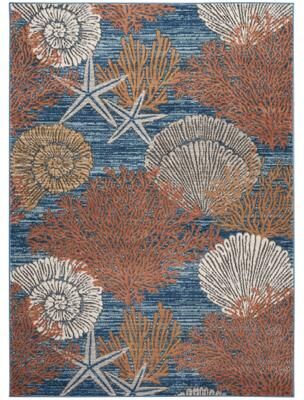 Nourison Seaside Indoor only Nature Area Rug