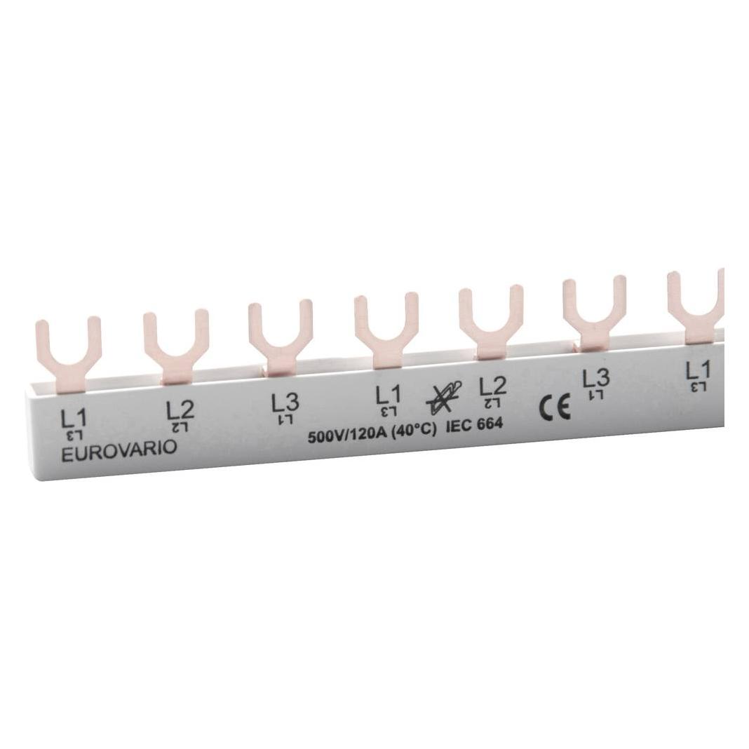 Doepke Sammelschiene 3ph. EV-SG3.11.120 Gabelschuh 120A,11 TE EV-SG3.11.120 (09920190)