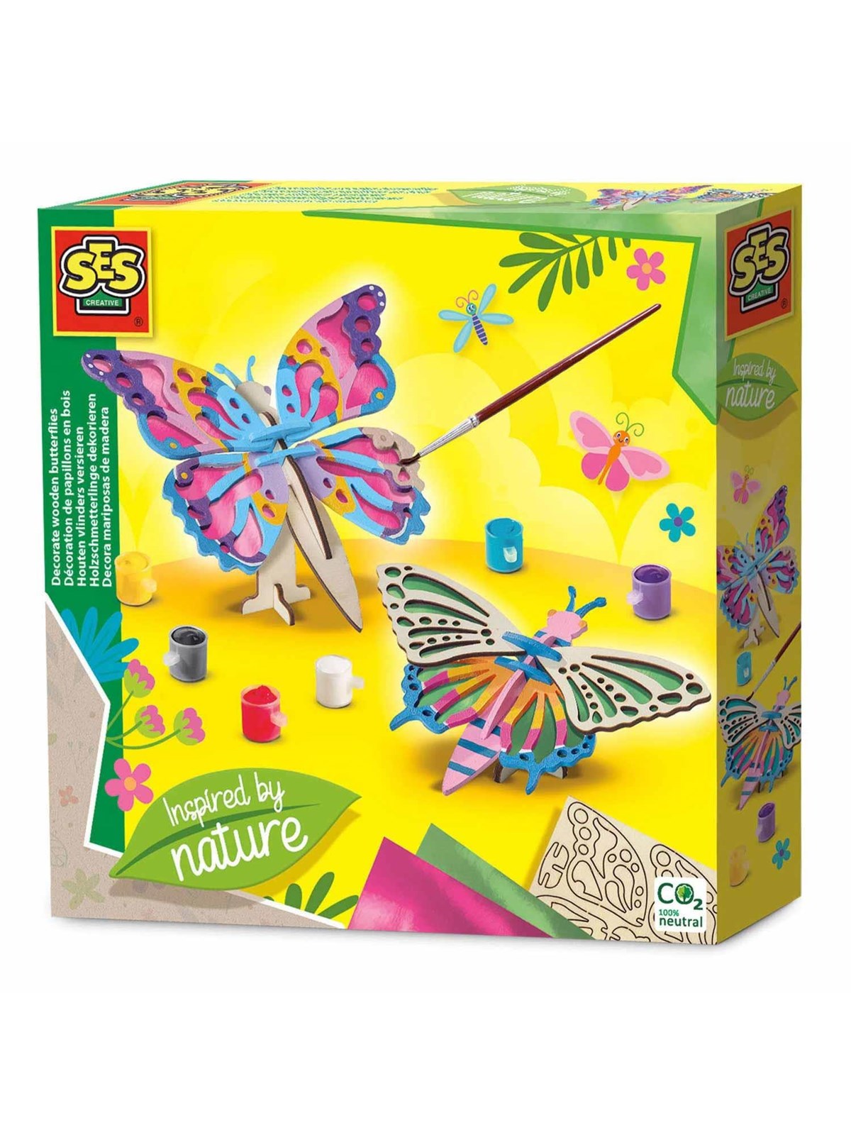 SES Creative Decorating Wooden Butterflies - Inspired by Nature