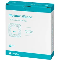 Biatain Silicone Schaumverband 7,5x7,5 c 10 St