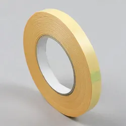 Doppelseitiges Papiervlies-Klebeband, starker Kautschukklebstoff, VS10 15 mm, transluzent