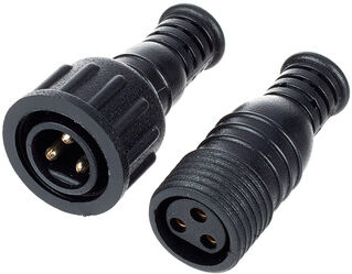 Stairville IP65 Resistor male end cap set