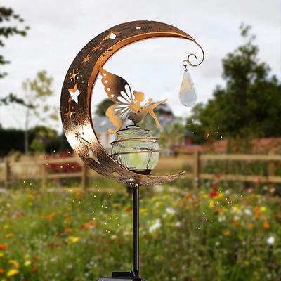 Uplift Essentials Solar Cat Paw & Butterfly Celestial Garden Light fairy