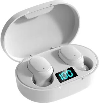 Uplifted Trends Smart Pause TWS Wireless Earbuds With Wear Detection white