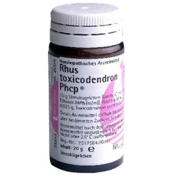 RHUS TOXICODENDRON PHCP Globuli 20 g