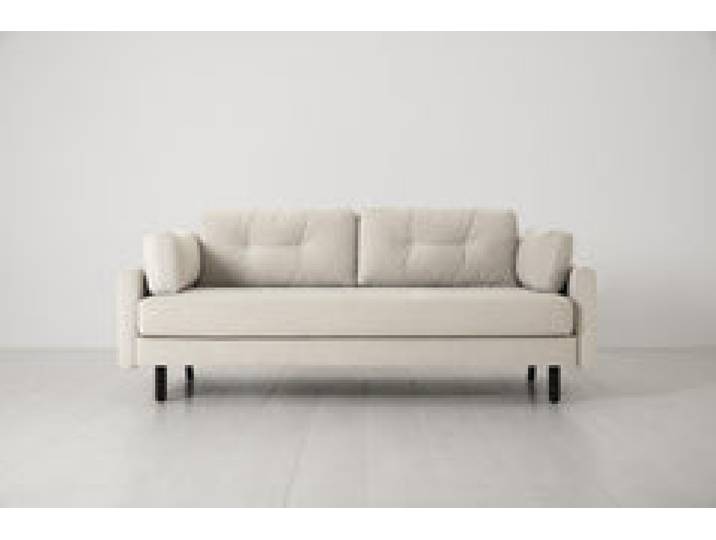 Model 04 Dreisitzer-Schlafsofa, Knochenweiß