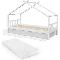 VitaliSpa, Kinderbett, Hausbett Design (90 x 200 cm)