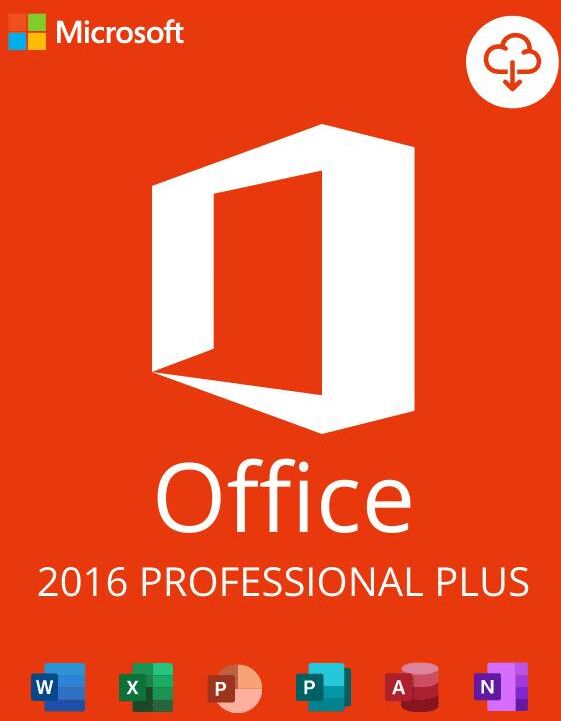 Microsoft Office 2016 Professional Plus Key GLOBAL