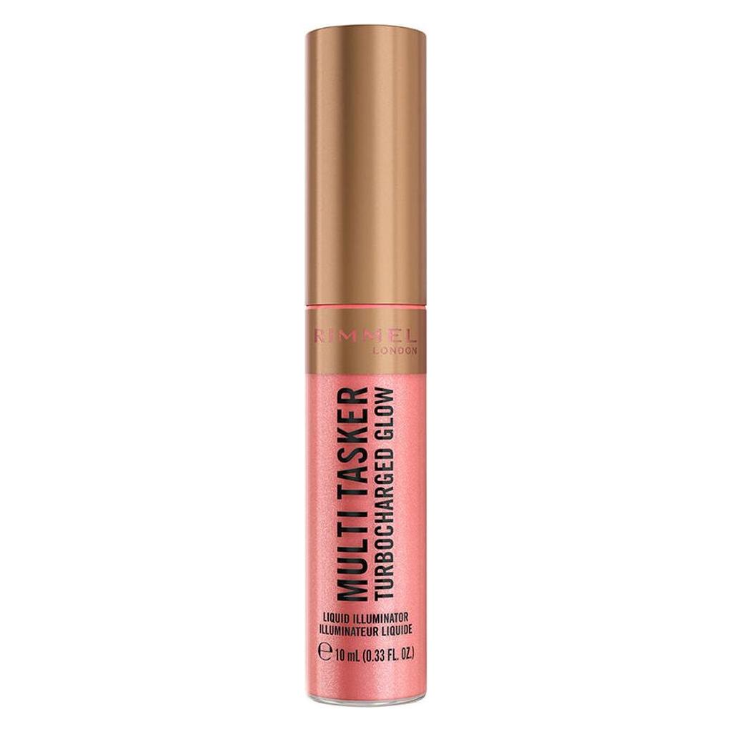 Rimmel London Illuminante Liquido Glow Turbo Multi Tasker (002-Rosy Rebel, Bronzer, Highlighter, 10 ml) (62915618)
