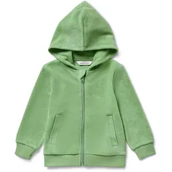 Tchibo - Kinder-Frottier-Jacke - Kinder - Gr. 110/116 - grün