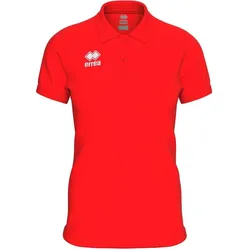 Errea, Damen, Sportshirt, Polo Evo Ladies S/S Ad (XL), Rot