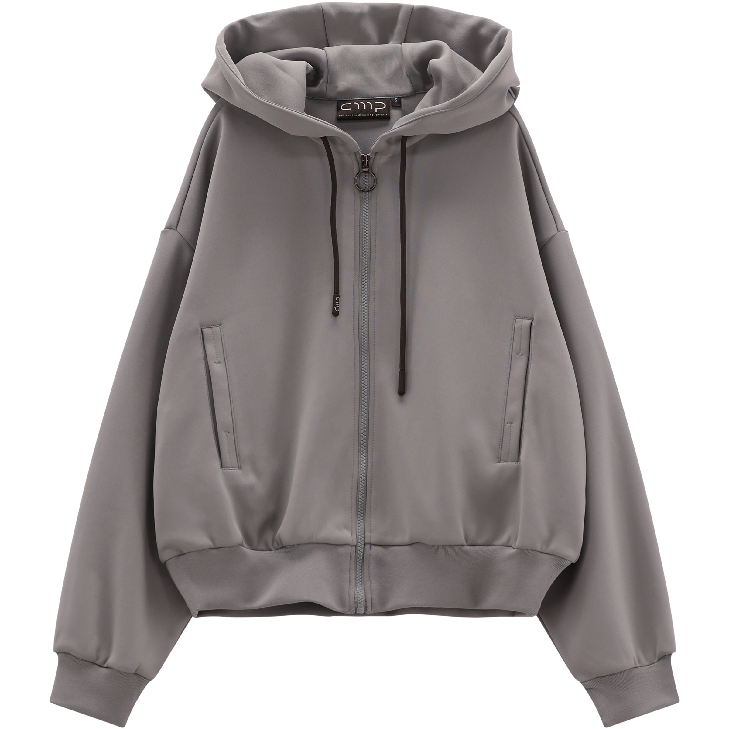 CMP Damen Freizeitjacke, Parkas grau Größe XL Lifestyle Hautfreundlich