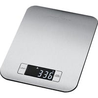 LCD Küchenwaage PC-KW 1061 edelstahl, bis 5 kg, extra flach