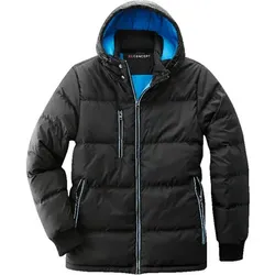 Thermojacke Brian Größe XL - schwarz/blau - XL