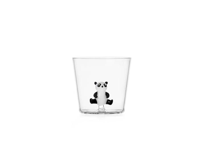 Ichendorf Milano Tumbler Panda, collectie Savannah, 30 cl, borosilicaatglas, handgemaakt