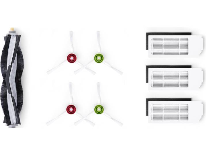 ECOVACS Reinigungsbürsten-Set D-KT01-0022 , bunt, Reinigungsbürsten, Reinigungsbürsten-Set
