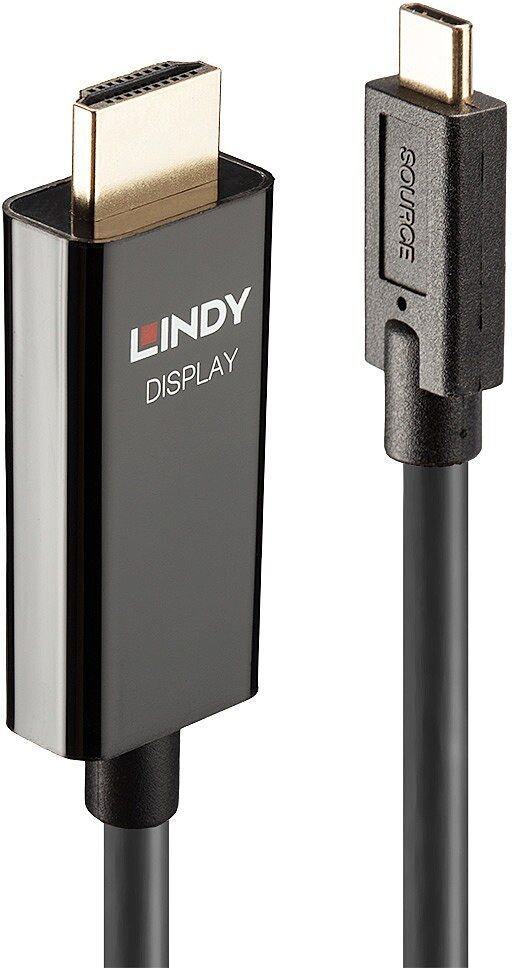 Lindy 5m USB Type C to HDMI 4K60 Adapter Cable with HDR