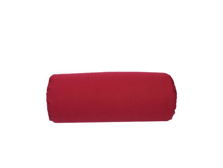 Yogakissen 23 x 63 cm bordeaux