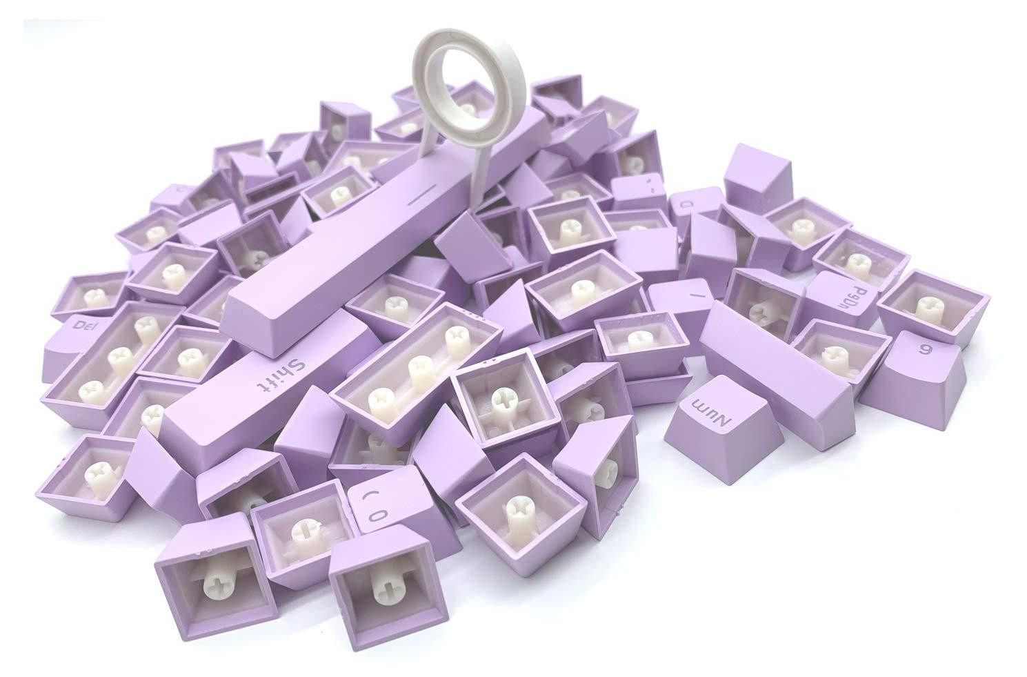 Selius Toetsdoppen voor mechanisch toetsenbord, 113 keycaps, lila