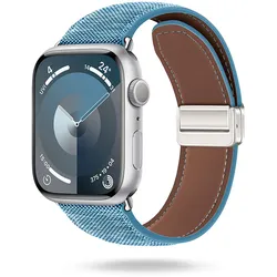 ONEFLOW Denim Loop Apple Watch Ultra 2 (49mm) Armband Jeans Look
