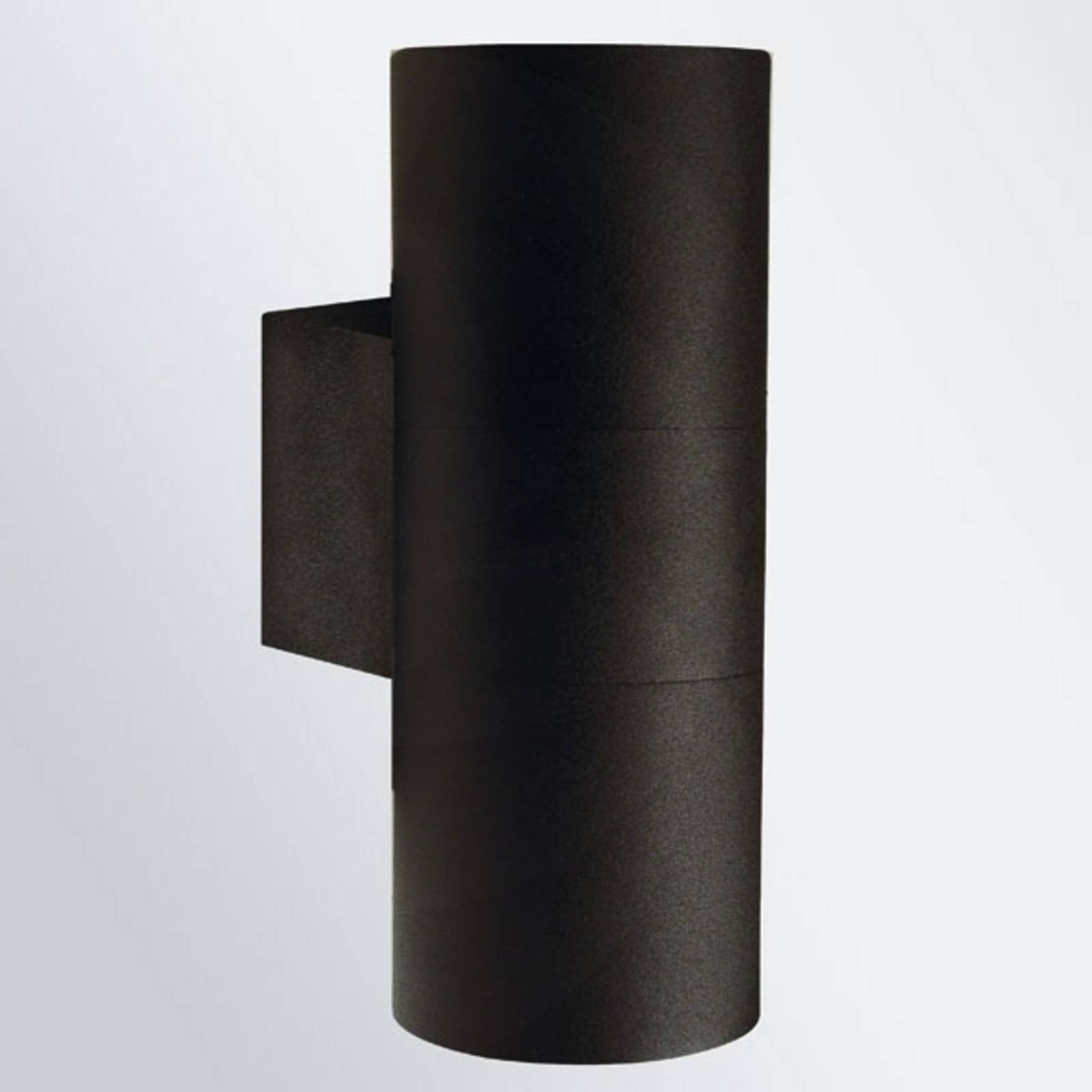 Nordlux Tin Up & Down Wandlamp - Zwart - Metaal - Modern - Dimbaar