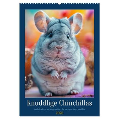 Waurick, K: Knuddlige Chinchillas (Wandkalender 2026 DIN A2