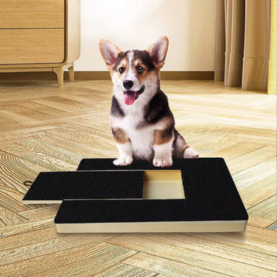 Happy Pet Pantry Premium Wooden Dog Nail Scratch Board With Built In Treat Box & Nail Trim Pad Premium Wooden Dog Nail Scratch Board With Built In Treat Box & Nail Trim Pad